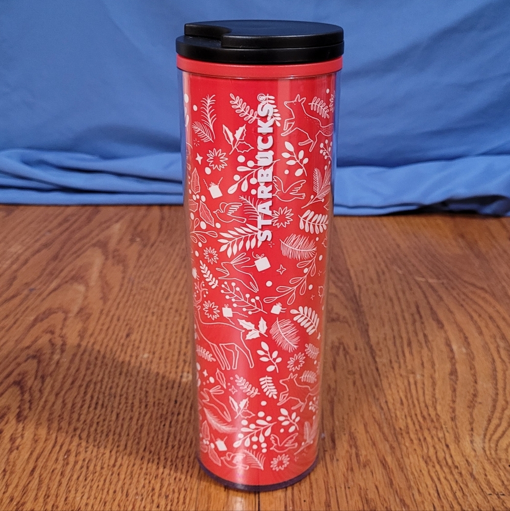 NWOT Starbucks 2018 Holiday 16 oz Double-Wall Tumbler